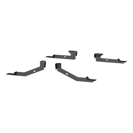 Aries Mounting Brackets for 6" Oval Side Bars, 4502 4502